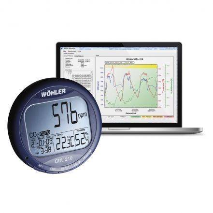 Wöhler CDL 210 CO2 Monitor