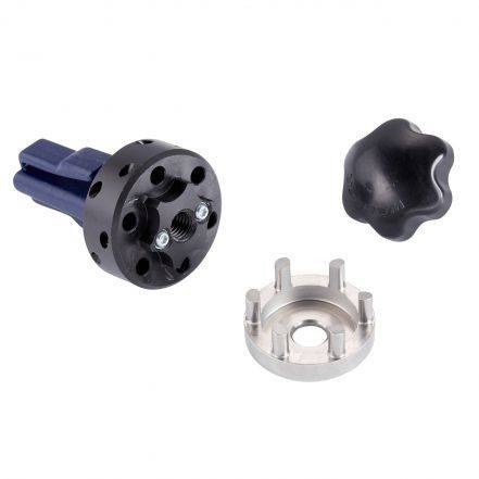 Universal rotary head
