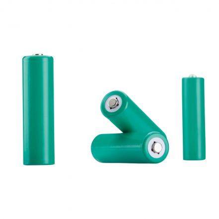 Set of 4 rechargeable NiMh batteries